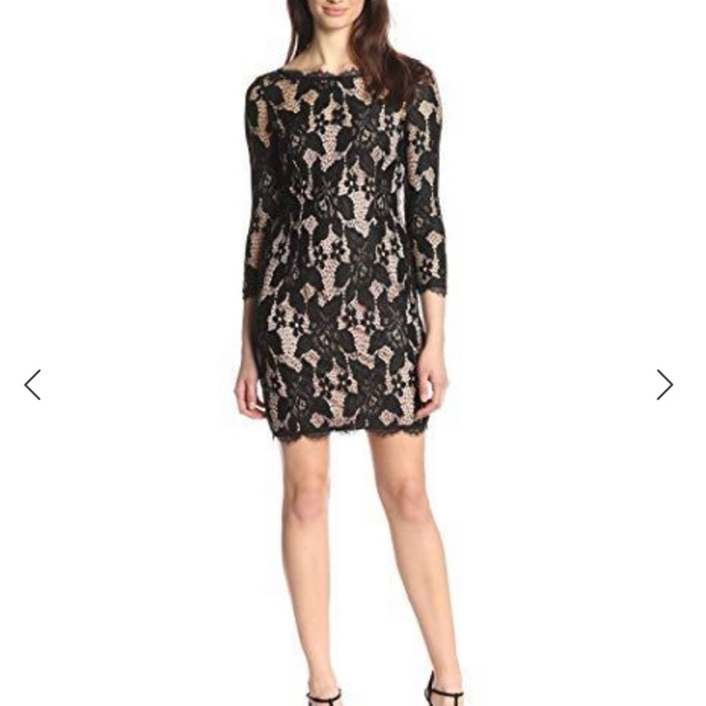 Adrianna Papell lace dress size 2